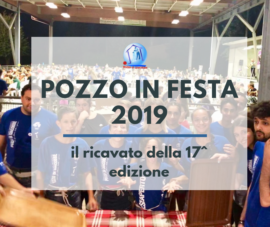 Pozzo in Festa ricavi 2019