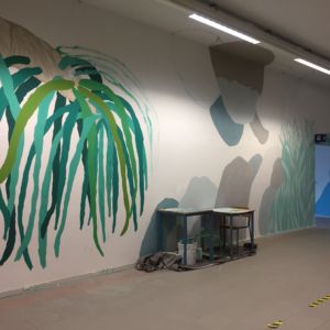 La Selva di Dante – Wall painting a scuola con l’artista Fargo