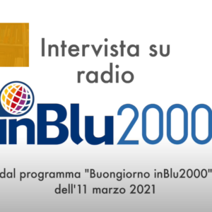 Intervista su Radio InBlu2000 per SOS DAD