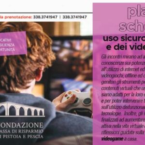 PlaySchool – Incontri di formazione sul mondo dei videogiochi