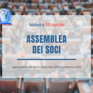 Assemblea Ordinaria dei Soci sabato 30 aprile