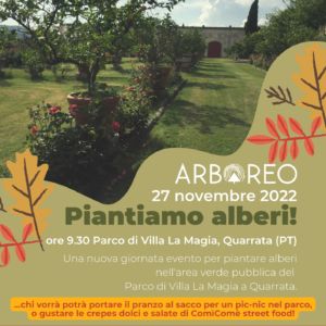 Domenica 27 novembre evento Arboreo a Villa La Magia