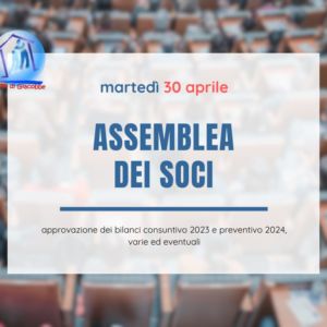 Assemblea dei Soci martedì 30 aprile