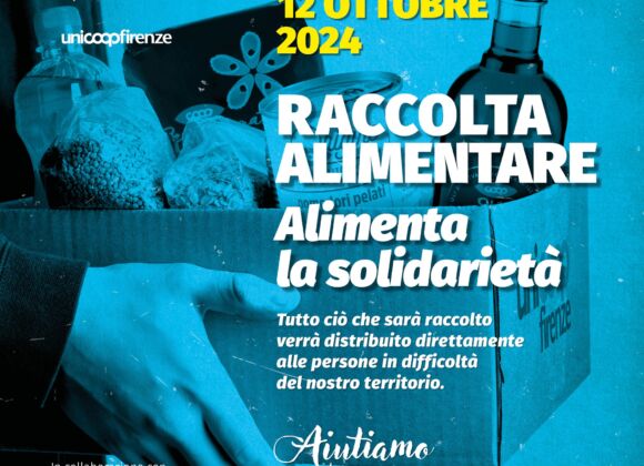 Torna la Raccolta alimentare – appuntamento a sabato 12 ottobre